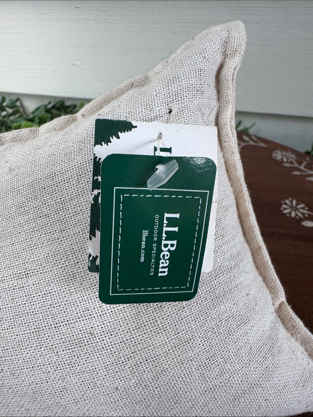 L.L. Bean Chickadee Balsam Pillow NWT - Picture 3 of 3